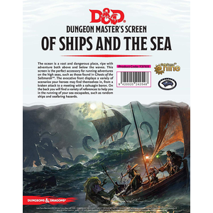Dungeons and Dragons - Of Ships and the Sea DM Screen