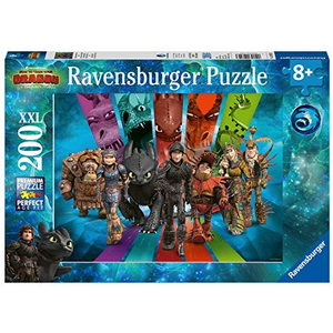 Ravensburger - 200 Piece - HTTYD 3 Dragons