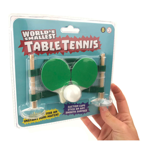 World's Smallest Table Tennis