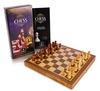 Chess Set - Folding Wooden 30cm-chess-The Games Shop