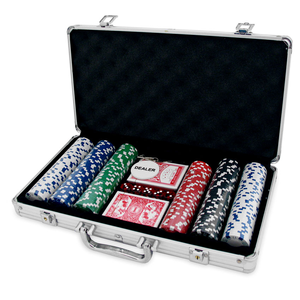Poker Chip Set - 300 11.5g Chips with Values