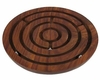 Wooden Labyrinth Ball Maze Puzzle-mindteasers-The Games Shop
