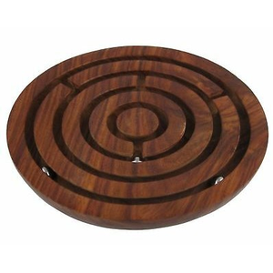 Wooden Labyrinth Ball Maze Puzzle