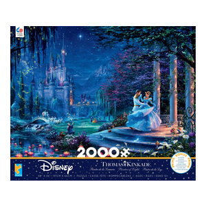 Ceaco - 2000 piece - Thomas Kinkade Disney Cinderella