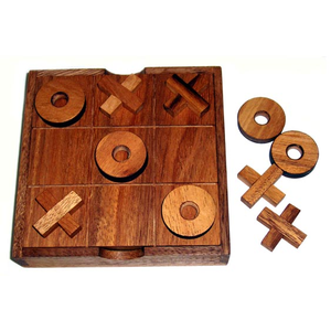 Timber Noughts and Crosses (Tic Tac Toe) 
