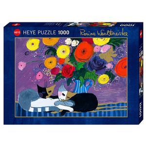 Heye - 1000 piece Wachtmeister - Sleep Well (gold foil)