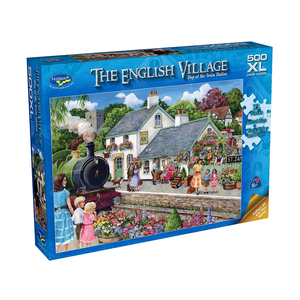 Holdson - 500 XL piece English Village 2 - Stop at the Train Station