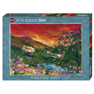 Heye - 1000 piece Felted Art - Washing Line