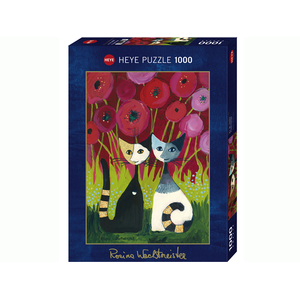 Heye - 1000 piece Wachtmeister - Poppy Canopy (with gold foil)