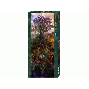 Heye - 1000 piece Enigma Trees - Magnesium Tree (vertical)