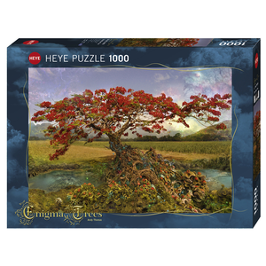 Heye - 1000 piece Enigma Trees - Strontium Tree