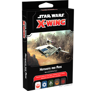 Star Wars - X-Wing 2nd Ed - Hotshots and Aces Reinforcements Pack