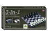 3 in 1 Magnetic Chess Checker Backgammon - 12"-travel games-The Games Shop