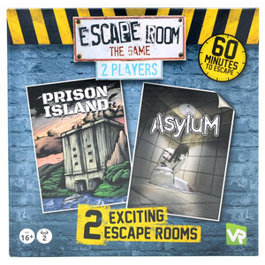 Escape Room the Game - 2 Players - Prison Island & Asylum