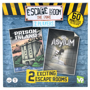 Escape Room the Game - 2 Players - Prison Island & Asylum