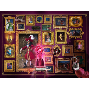 Ravensburger -1000 piece Disney Villainous - Captain Hook