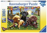 Ravensburger - 100 piece - Puppy Picnic-jigsaws-The Games Shop