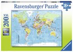 Ravensburger - 200 piece - Map of the World-jigsaws-The Games Shop