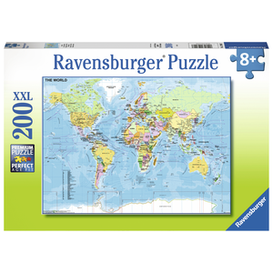 Ravensburger - 200 piece - Map of the World
