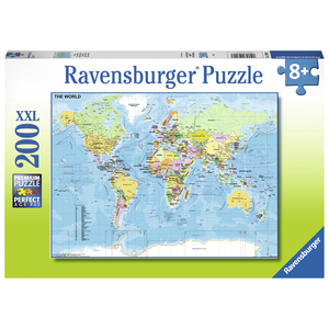 Ravensburger - 200 piece - Map of the World