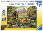 Ravensburger - 200 piece - Animals of the Savanna-jigsaws-The Games Shop
