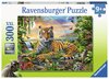 Ravensburger - 300 piece - Tiger at Sunset-jigsaws-The Games Shop