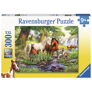 Ravensburger - 300 piece - Horses by the Stream