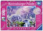 Ravensburger - 100 piece Glitter - Unicorn Kingdom-jigsaws-The Games Shop