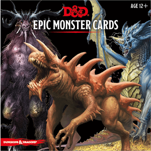 Dungeon's and Dragons - Epic Monster Cards