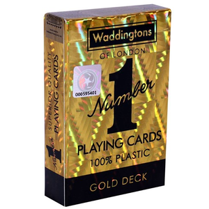 Playing Cards - Single Deck Gold Waddingtons