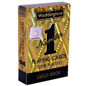 Playing Cards - Single Deck Gold Waddingtons