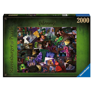 Ravensburger - 2000 Piece - Disney Villainous The Worst Comes Prepared