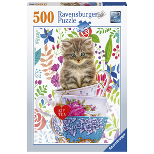 Ravensburger - 500 Piece - Kitten in a Cup