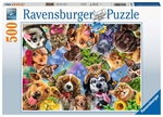Ravensburger - 500 Piece - Animal Selfie-jigsaws-The Games Shop