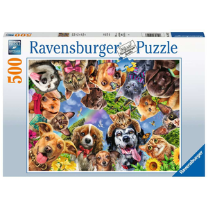 Ravensburger - 500 Piece - Animal Selfie