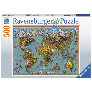 Ravensburger - 500 Piece - World of Butterflies