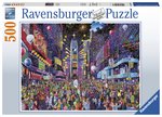 Ravensburger - 500 Piece - New Years in Time Square-jigsaws-The Games Shop