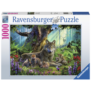 Ravensburger - 1000 Piece - Wolves in the Forest