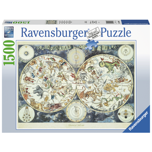 Ravensburger - 1500 piece - World Map of Fantastic Beasts