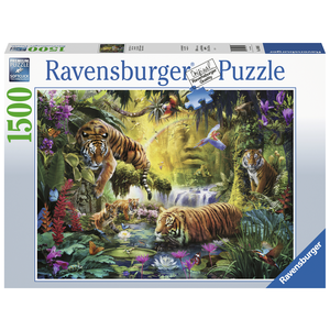 Ravensburger - 1500 piece - Tranquil Tigers