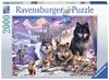 Ravensburger - 2000 piece - Wolves in the Snow-jigsaws-The Games Shop