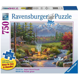 Ravensburger - 750 piece Large Format - Riverside Livingroom