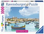 Ravensburger - 1000 Piece - Beautiful Places Mediterranean Malta-1000-The Games Shop