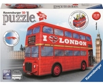 Ravensburger - 216 piece -  3D London Bus-jigsaws-The Games Shop