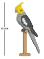 Jekca Sculpture - Cockatiel-construction-models-craft-The Games Shop