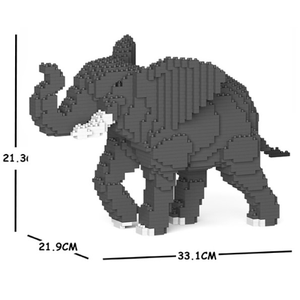 Jekca Sculpture - Elephant Walking