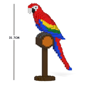 Jekca Sculpture - Scarlet Macaw