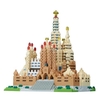 Nanoblock - Deluxe Sagrada Familia-construction-models-craft-The Games Shop