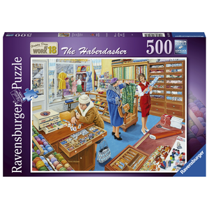 Ravensburger - 500 Piece - The Haberdasher