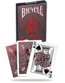 Bicycle - Metalluxe Foil Back Crimson-card & dice games-The Games Shop